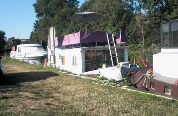 Bateau Houseboat Camille Hotel Donchery Exterior photo